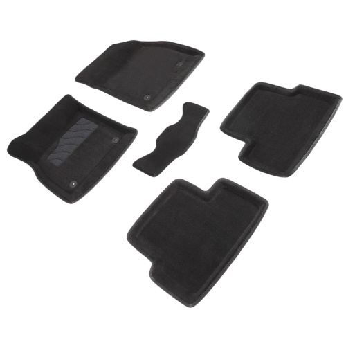 Коврики в салон Chevrolet Cruze 2008-2012 Седан, 3D ткань Seintex , Черный, Арт. 71683