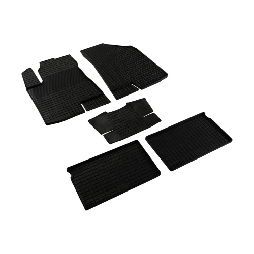 Коврики в салон Changan Lamore 2023-, резина Seintex "сетка", Черный, Арт. 318736