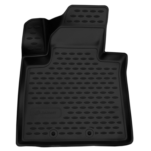 Коврики в салон Kia Sorento  (XM) 2012-2021 FL, полиуретан Element, Черный, водительский Арт. ELEMENT3D02247210FL