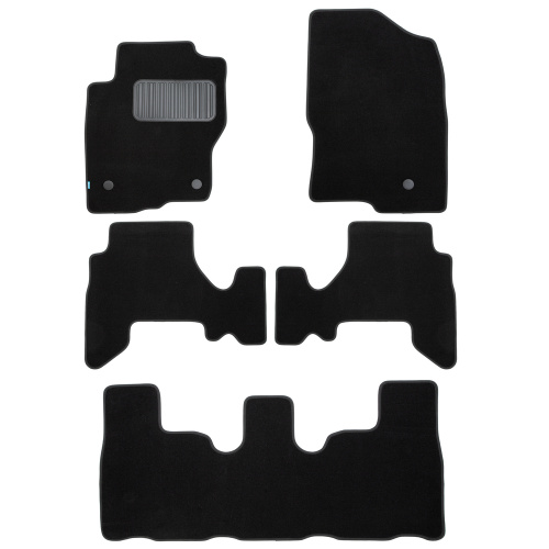 Коврики в салон Nissan Pathfinder (R51) 2010-2012 FL, текстильные Klever premium, Черный, Арт. KLEVER03363822110KH