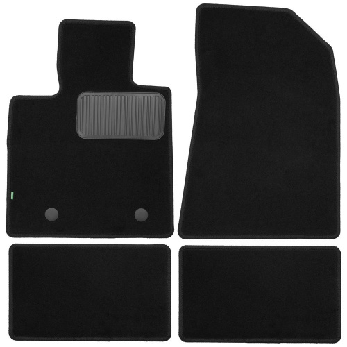 Коврики в салон Changan UNI-V 2022-, ткань Klever standart, Черный, Арт. KLEVER0209200401210KH