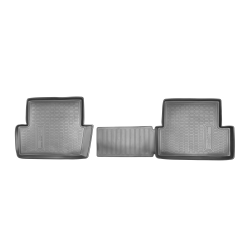 Коврики в салон Nissan Qashqai (J10) 2006-2010, полиуретан Norplast, Черный, задние Арт. NPA01C61601