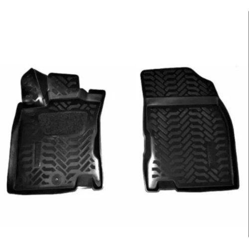 Коврики передние Mercedes V-Класс (W447) 2014-, полиуретан 3D Aileron, Черный, - Арт. 60445