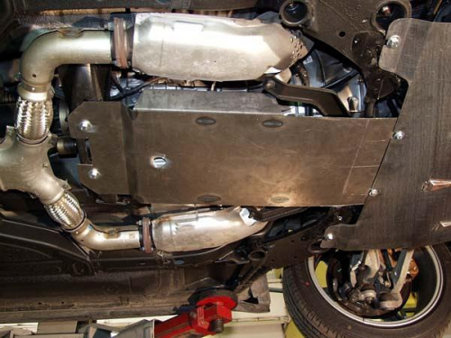 Защита КПП Nissan 350Z 2005-2007 V-3,5 (для 0809) Арт. 15.0807