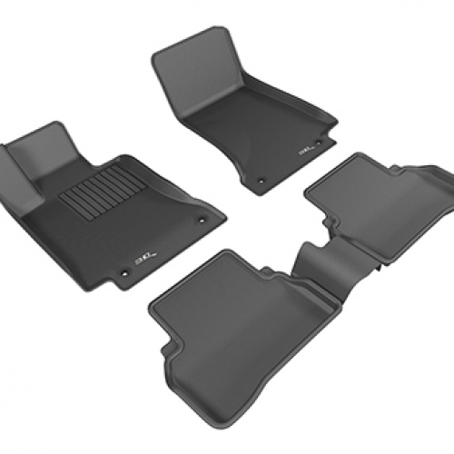 Коврики в салон Mercedes  (W205) 2014-2018 Седан, 3D ткань Sotra Lux, Черный, Арт. ST 74-00589