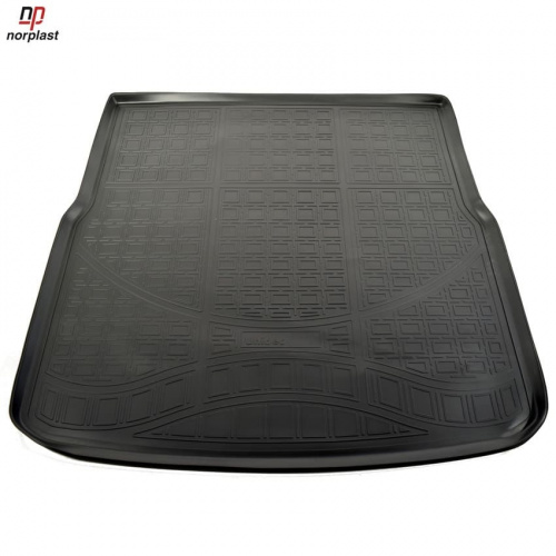 Коврик в багажник Ford S-MAX I 2006-2010, полиуретан Norplast, Черный, Арт. NPA00-T22-650