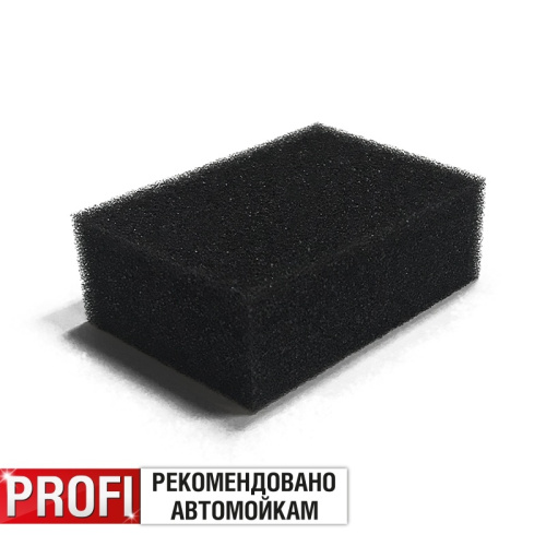 Губка поролоновая AVS SP-16 (чёрная) (70 x 50 x 25 мм) без индивид. упаковки, шт