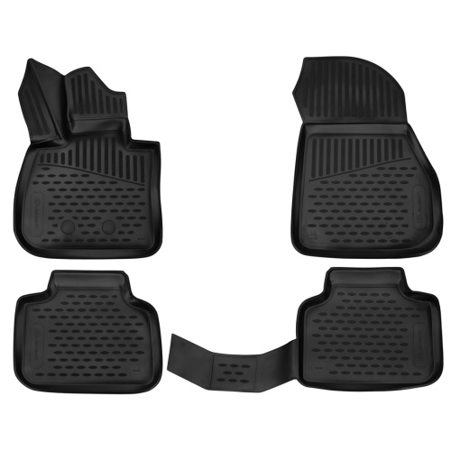 Коврики в салон BMW X2 (F39) 2017-, полиуретан 3D Element, Черный, Арт. ELEMENT3D02181210K
