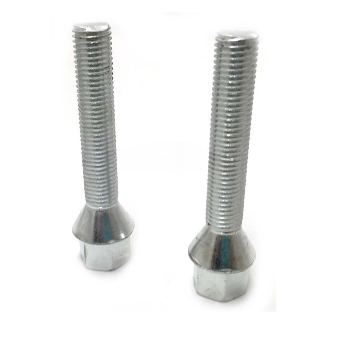 Болт колёсный M14x1.25 Конус L-62мм Цинк, Ключ 17, Арт. 77244