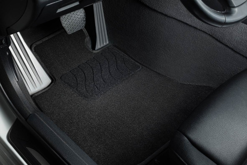 Коврики в салон Lexus LM 2022-, ткань Seintex Lux, Черный, Арт. 99724