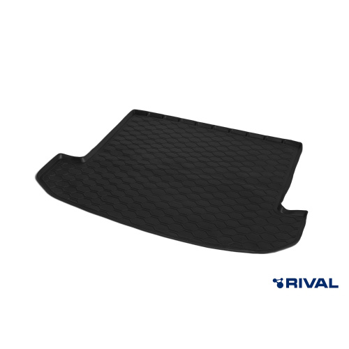Коврик в багажник Kia Sorento  (MQ4) 2020-2024, полиуретан Rival, Черный, 7 мест, длинный Арт. RIV12804007