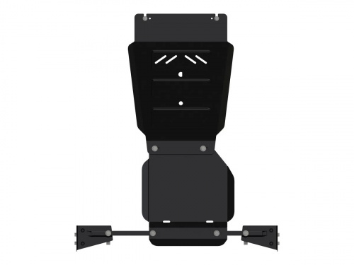 Защита КПП и РК Mitsubishi Pajero Sport III 2015-2021 V-2,4TD АТ; 3,0 АТ Super Select (для 3405, 2969) Арт. 14.3405