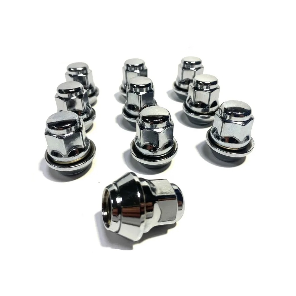 Гайка колеса M12x1.5 Конус h-33.5мм закрытая, Хром, Ключ 19, Арт. 341145FORDKKCR