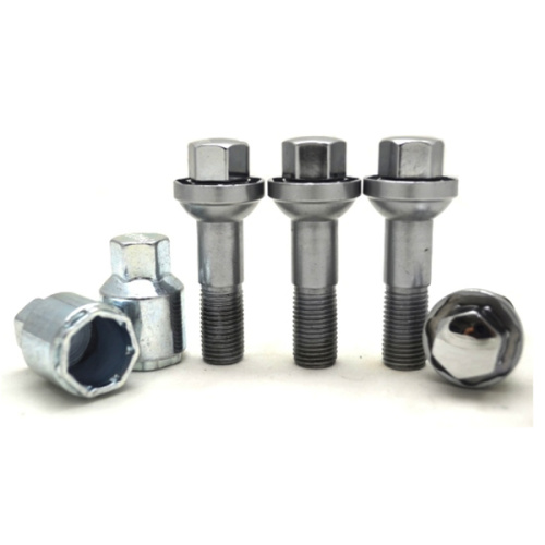 Секретные болты M14x1.5 Сфера L-45мм Хром, Ключ 17-19, Арт. 684177NNI-2Key