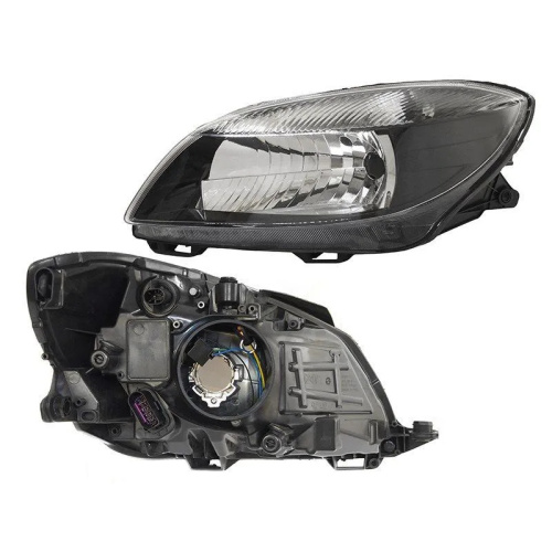 Фара  Skoda Fabia (5J) 2010-2014 FL Универсал черная, левая (L) Арт. ST6651121L