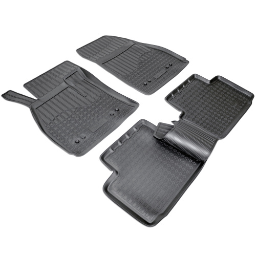Коврики в салон Opel Insignia  2008-2013 Седан, полиуретан Norplast, Черный, Арт. NPA11-C12-450