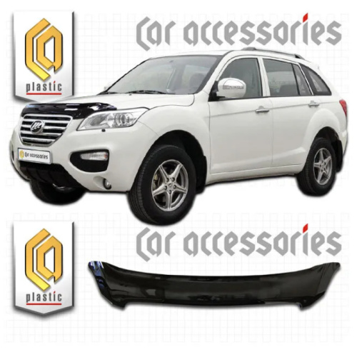 Дефлектор капота Ca-Plastic для Lifan X60, арт.20100101077890000000000