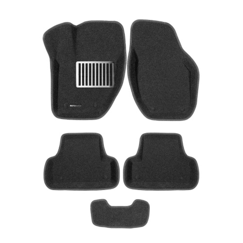 Коврики в салон Volvo V40  2012-2016, 3D ткань Euromat LUX, Бежевый, euro-std Арт. EM3D005503T