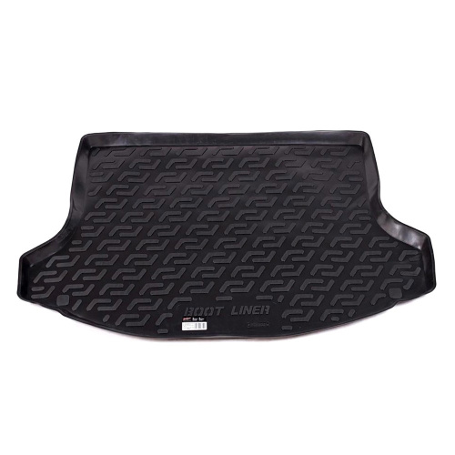 Коврик в багажник Kia Sportage SL 2010-2014, пластик, L.Locker, Черный, Арт. 0103020400