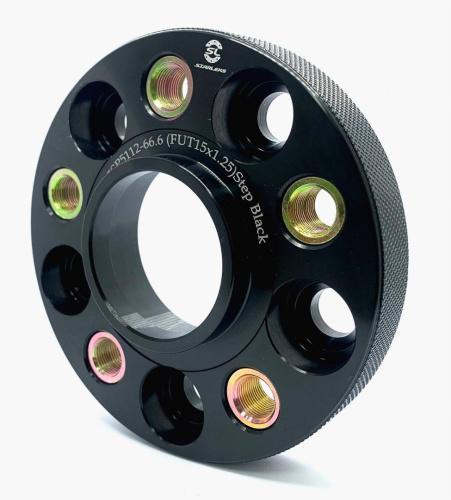 25SP5112-66.6(FUT15x1.25) Step Black