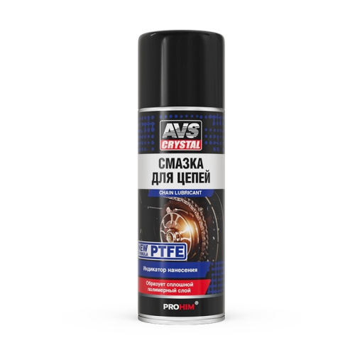 Смазка для цепей (PTFE) (аэрозоль) 520 мл AVS AVK-727, шт