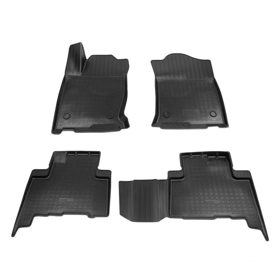 Коврики в салон Haval H9  2014-2017, полиуретан 3D Norplast, Черный, Арт. NPA11-C28-355
