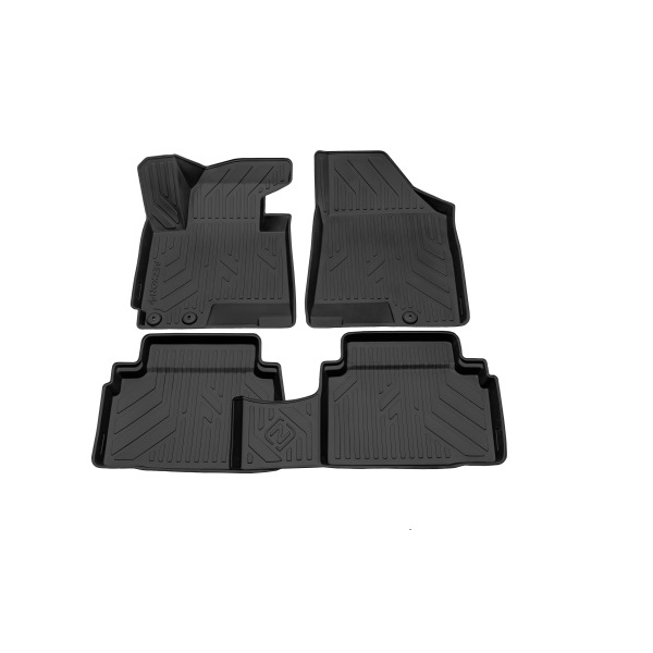 Коврики в салон Kia Sportage SL 2010-2014, полиуретан Rezkon, Черный, Арт. 0521040200