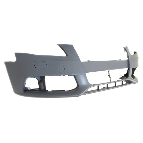 Бампер передний  Audi A4 (B8) 2007-2012 Седан Под омыватели фар/ С отверстием под крюк,  Арт. STAU270000