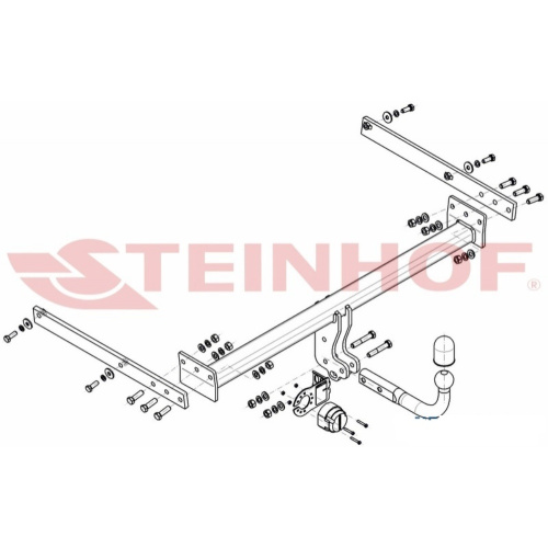 Фаркоп Ford Kuga I 2008-2013 Steinhof Арт. F275