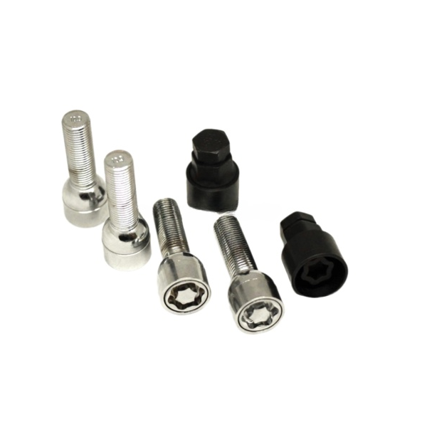 Секретные болты M14x1.5 Сфера L-40мм Хром, Ключ 17-19, Арт. 684157EM-2Key