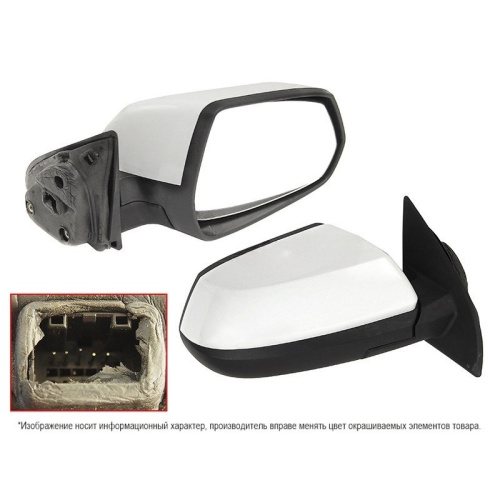 Зеркало боковое  Chevrolet Cobalt II 2011-2016 Обогрев/Рег-ка/5конт, справа (R) Арт. STCV119401
