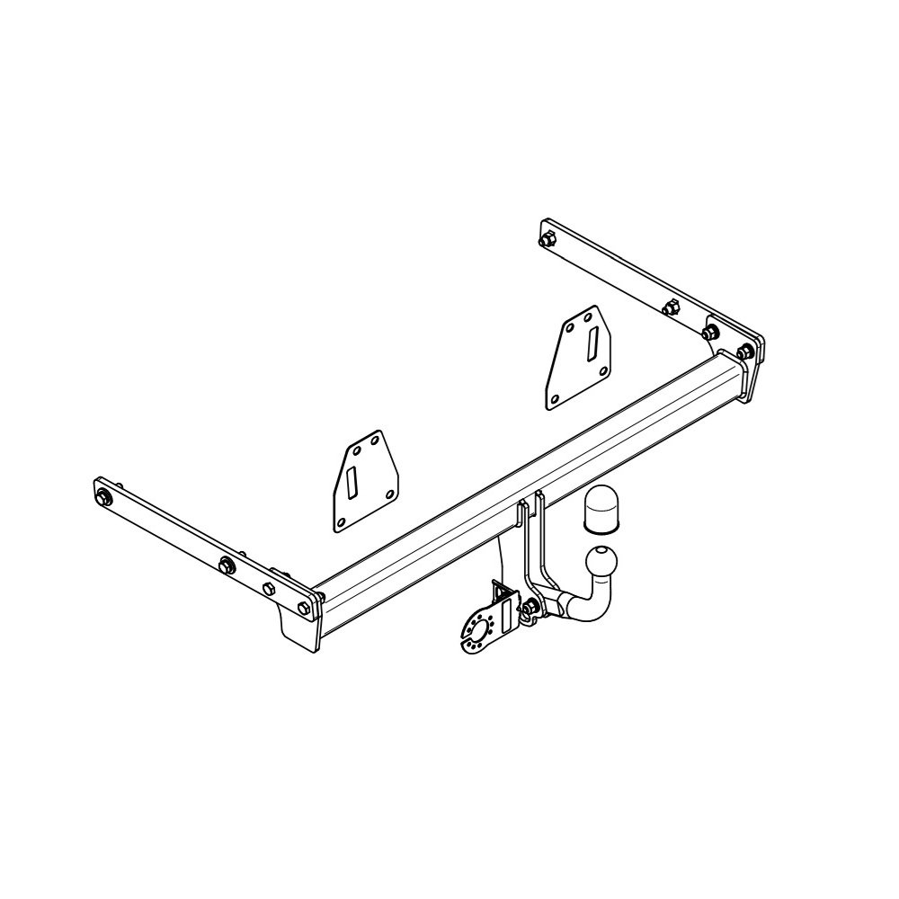 Фаркоп Toyota Corolla (E210) 2018-2023 Универсал (также Hybrid) Steinhof Арт. T134