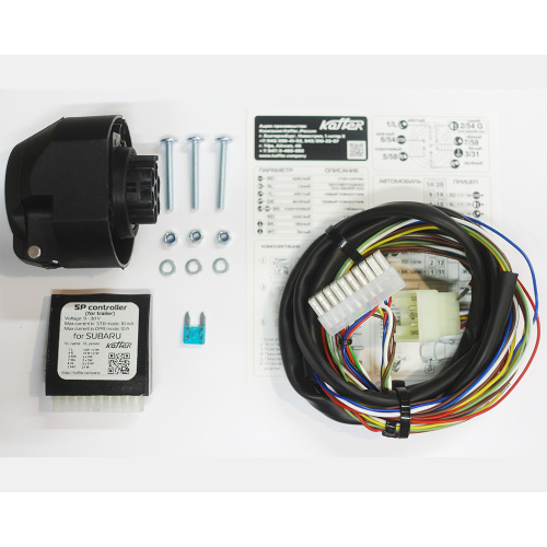 Блок согласования Subaru Forester I (SF/S10) 1997-2000 Универсальный 7pin без отключения парктроника Koffer Арт. SBK1997