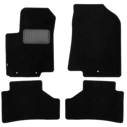 Коврики в салон Haval Jolion 2021-, текстильные Klever standart, Черный, 2WD Арт. KLEVER0209901701210KH