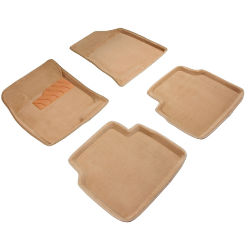 Коврики в салон Hyundai Sonata (NF) 2007-2010 FL, 3D ткань Seintex , Бежевый, Арт. 84720