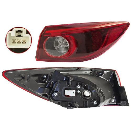 Фонарь задний  Mazda 3 (BM) 2016-2019 FL Седан LED, справа (R) Арт. ST2161999R