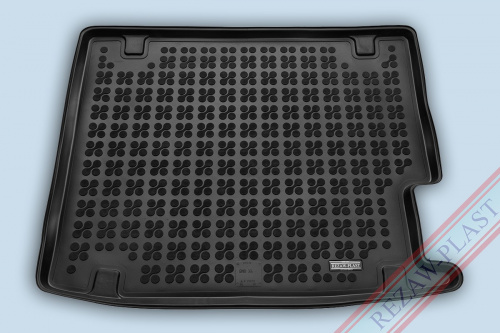Коврик в багажник BMW X4 (F26) 2014-2018, полиуретан Rezaw Plast, Черный, Арт. RZ 232128