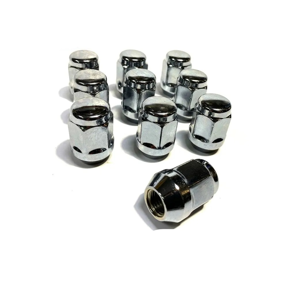 Гайка колеса M12x1.25 Конус h-35мм закрытая, Хром, Ключ 21, Арт. 901444HT