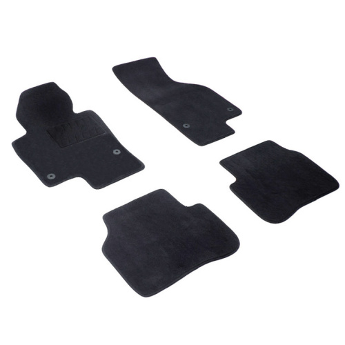 Коврики в салон Volkswagen Passat (B6) 2005-2010 Универсал, текстильные Seintex Lux, Черный, Арт. 82393