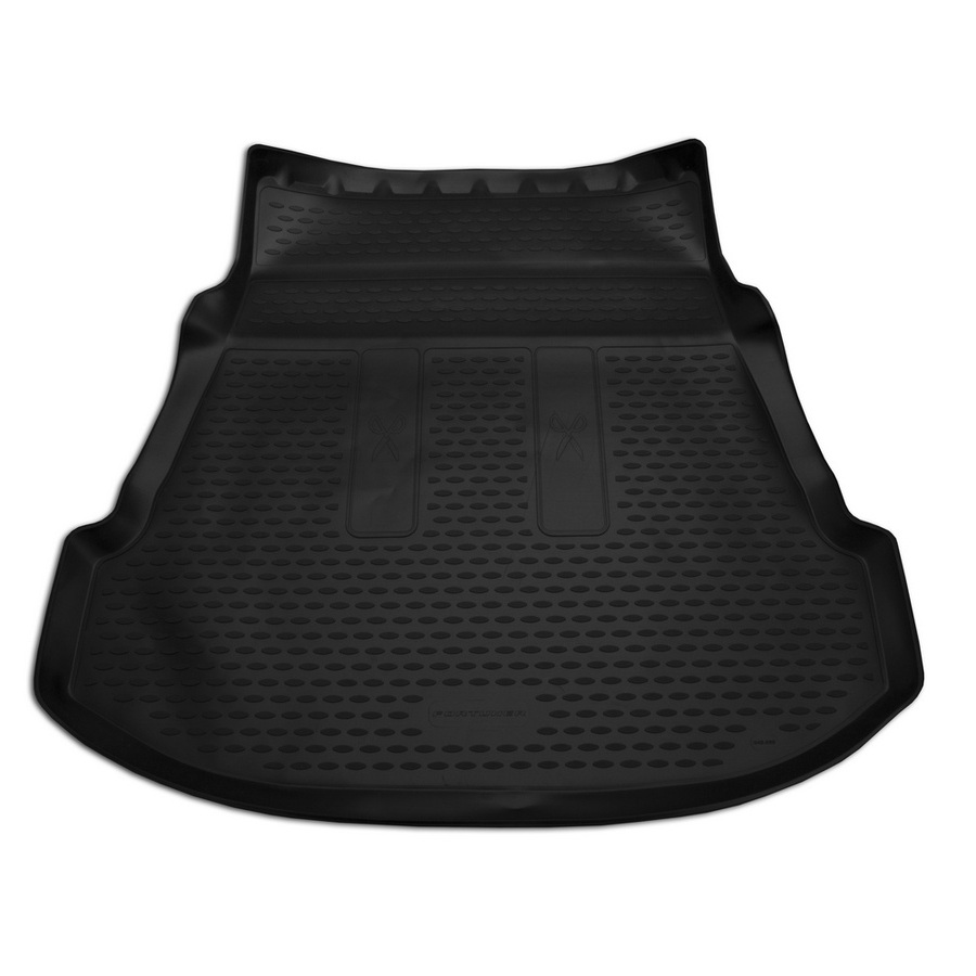 Коврик в багажник Toyota Fortuner  2015-2020, полиуретан оригинал, Черный, Арт. RW2TN0K110C0