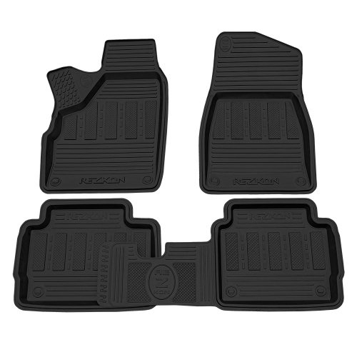 Коврики в салон LADA Niva 21213 1993-2008 3 дв., резина Rezkon, Черный, Comfort Арт. 1039035400