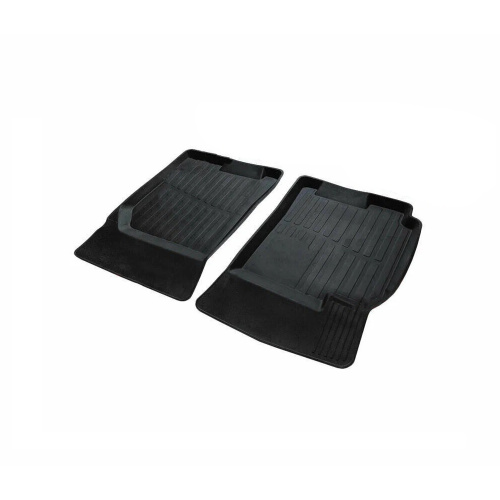 Коврики в салон Chevrolet Lacetti 2004-2013 Седан, резина 3D SRTK Premium, Черный, ПЕРЕДНИЕ Арт. PERCHLAC04G02X33