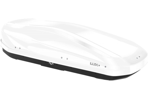 Автобокс LUX IRBIS 175 450 л. белый глянцевый 1750x850x400 арт. 791033