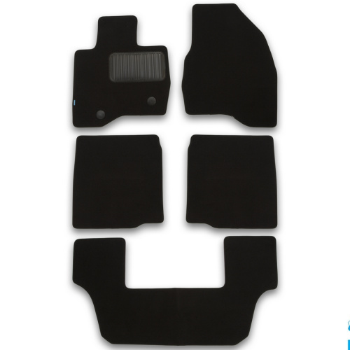 Коврики в салон Ford Explorer (U502) 2015-2018 FL1, текстильные Klever premium, Черный, Арт. KLEVER03167022110KH