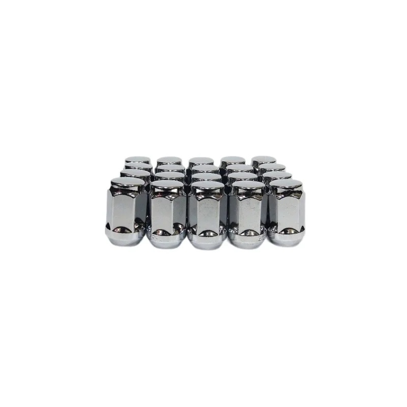 Комплект гаек M12x1.25 Конус h-35мм закрытая, Цинк, Ключ 19, Арт. KK801444HT/VZ