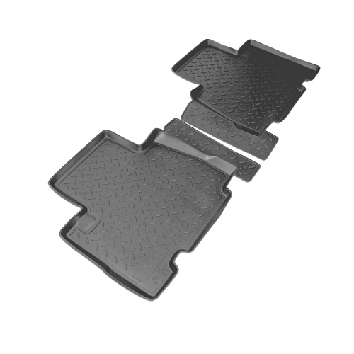 Коврики в салон Toyota RAV4 (XA30) 2005-2010, полиуретан Norplast, Черный, Арт. NPLPO8845