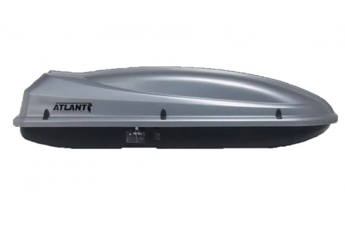 Автобокс Atlant Dynamic 430 л. серебристо-серый глянцевый 1710х730х360 арт. 8554