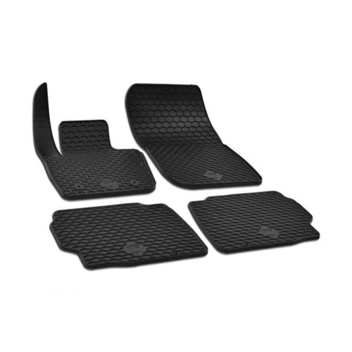 Коврики в салон Ford Mondeo  2012-2019 Седан, резина Gumarny Zubri, Черный, Арт. ST 32-00365