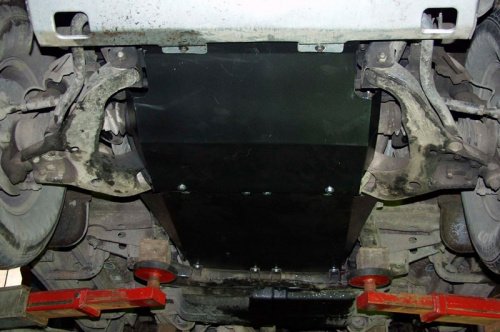 Защита картера двигателя, КПП Hyundai Galloper II 1997-2003 3 дв. V-2,5TD 4wd Арт. 10.0506