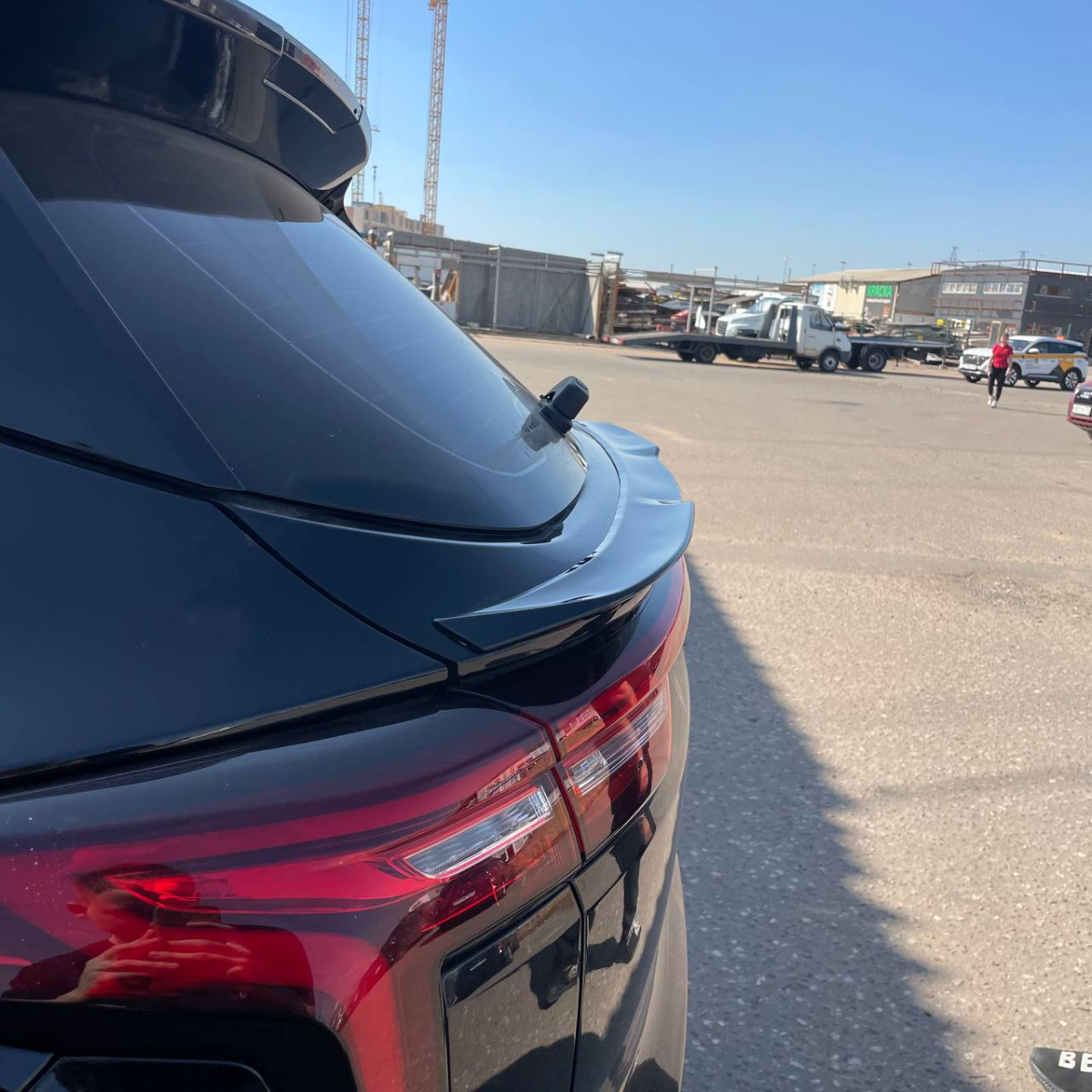 Спойлер Kia Optima IV 2015-2018 Седан    Арт. FB-L-Black